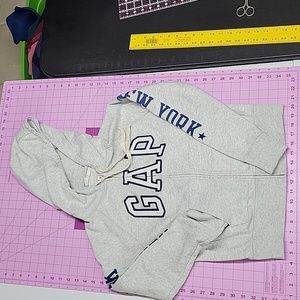 Women's zip up gray hoodie GAP New York XS